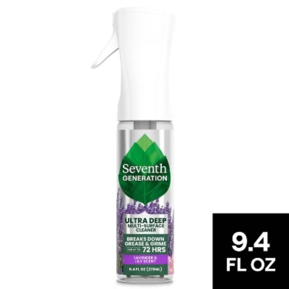 Generation Lavender Ultra Deep Multi Surface All Purpose Cleaners - 9.4 fl oz: Spray Bottle, Liquid Cleaner, Mirrors & Countertops
