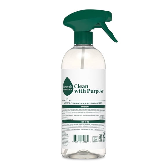 Generation Lemon All Purpose Cleaner Spray - 23 fl oz: Dye-Free, Phosphate-Free, Artificial Fragrance-Free