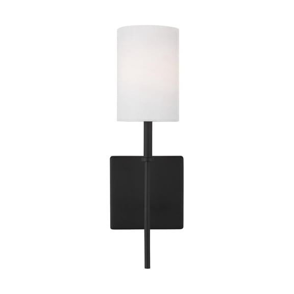 Open Box Generation Lighting 4109301En Foxdale 15" Tall Led Bathroom Sconce - Black
