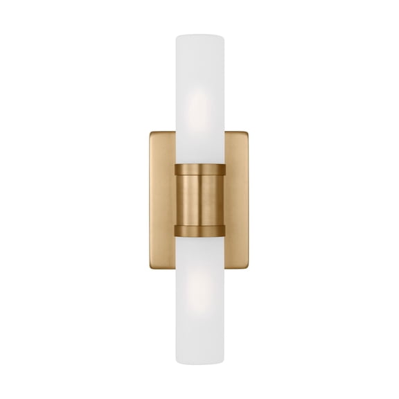 Open Box Generation Lighting 4465002 Keaton 2 Light 16" Wide Bath Bar - Brass