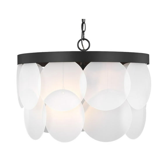Generation Lighting 5102506 Mellita 21" Wide Pendant - Black