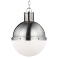 thumbnail image 1 of Generation Lighting 6577101 Hanks 13" Wide Pendant - Nickel, 1 of 7