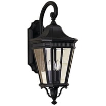 Generation Lighting Cotswold Lane 23 3/4" High Black Outdoor Wall Light