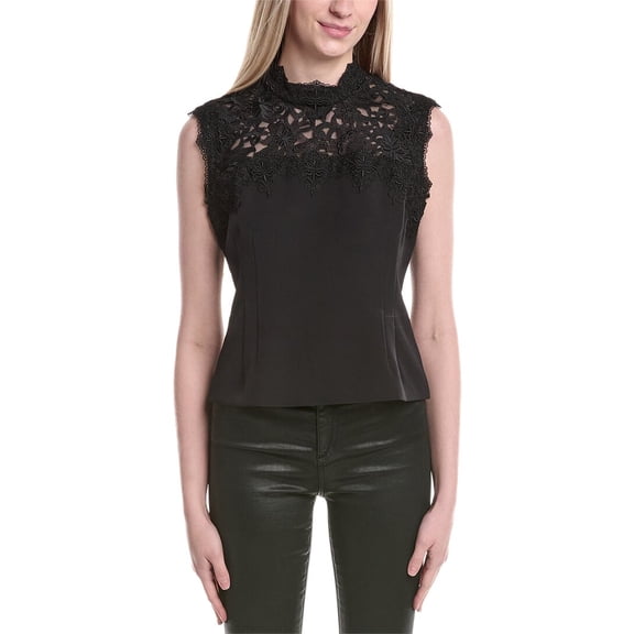 Generation Love womens Joya Lace Top, xs, Black