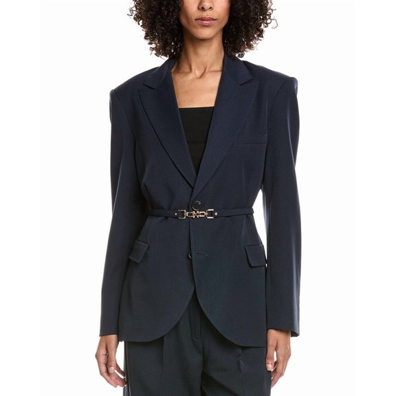 Generation Love womens Martine Suiting Blazer, s, Blue