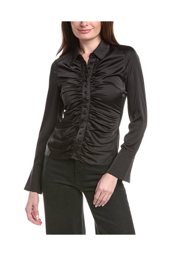 womens  Osei Shirt, xs, Black