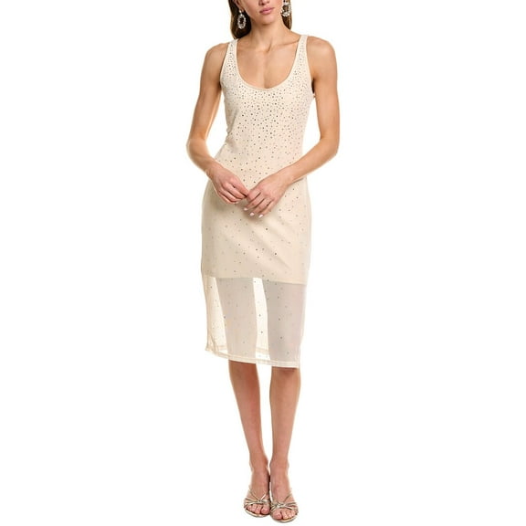 Generation Love womens Peri Midi Dress, m, Tan