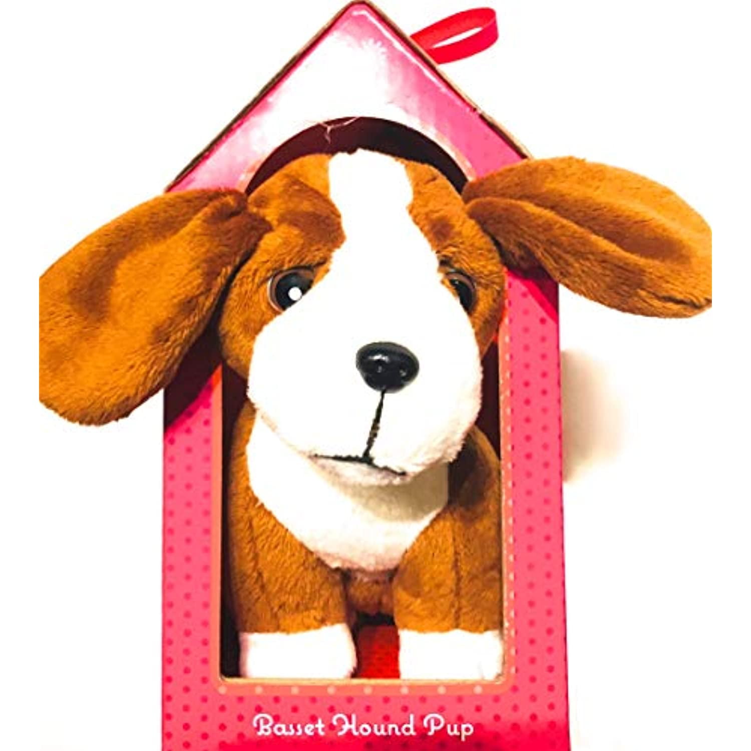 Our Generation Pet Dog Plush with Posable Legs Basset Hound Pup