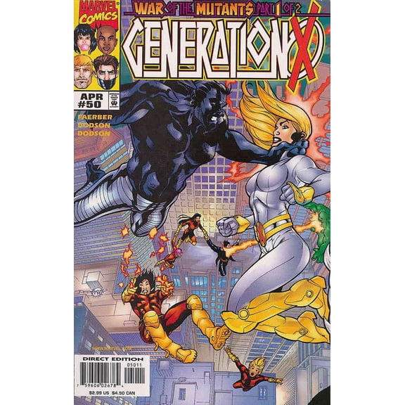 Generation X #50 VF ; Marvel Comic Book