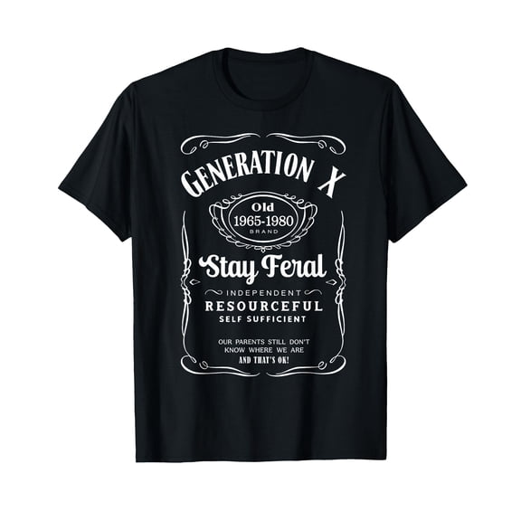 Generation X Stay Feral T-Shirt