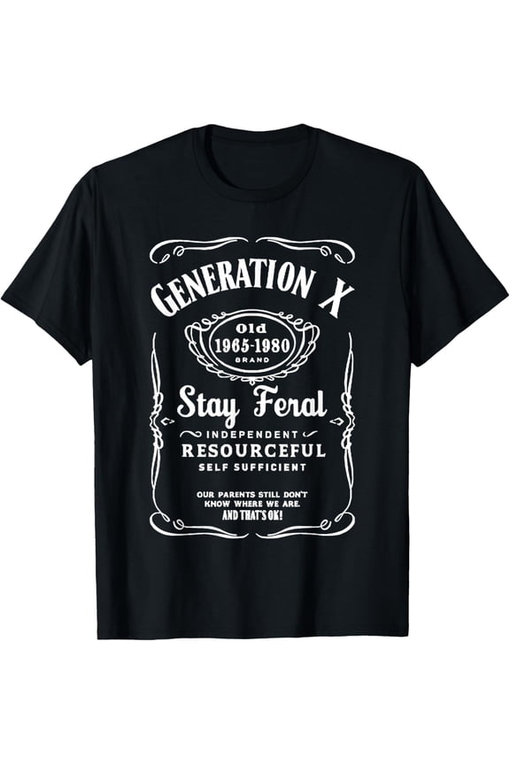 Generation X Stay Feral Version Two T-Shirt