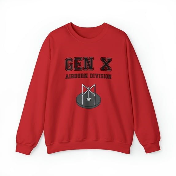 Generation X Sweatshirt, Gen X Airborn Division Sweatshirt