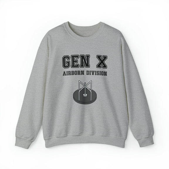 Generation X Sweatshirt, Gen X Airborn Division Sweatshirt