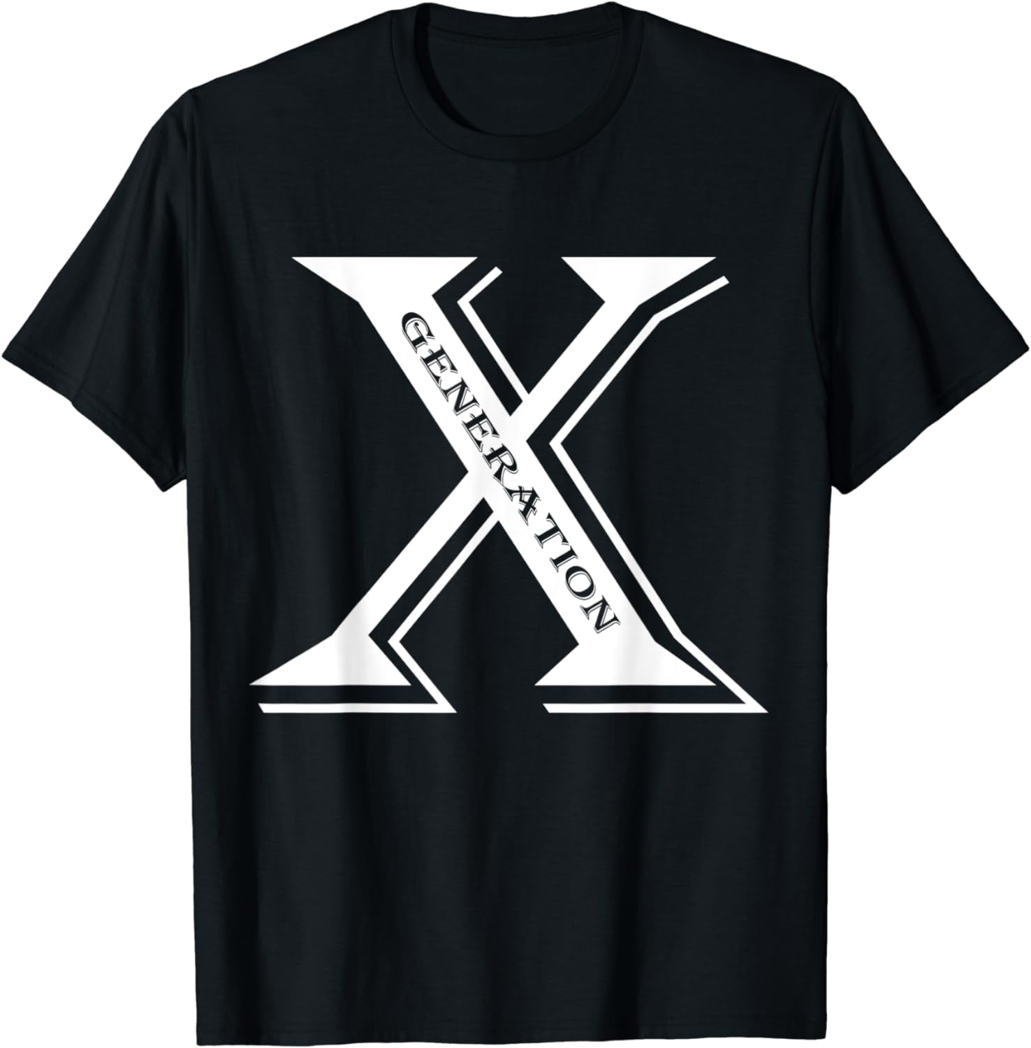 Generation X T-Shirt Gen X 60s 70s 80s Birthday Graphic Tee 