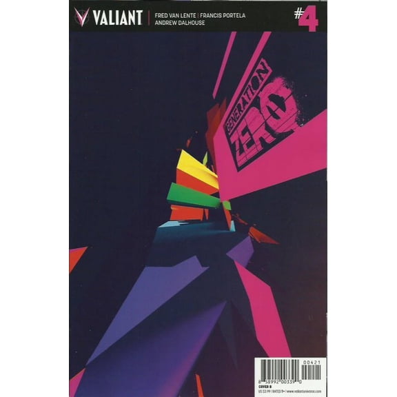 Generation Zero (Valiant) #4B VF ; Valiant Comic Book