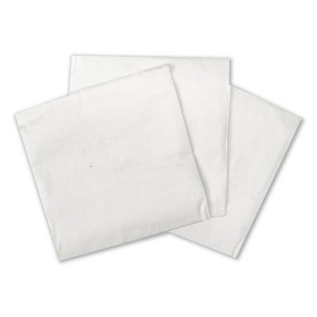Generations COCKTAILNAPW Cocktail Napkins - 1-Ply - White - 9 x 9 in. - Pack of 500 - 8 Pack per Case