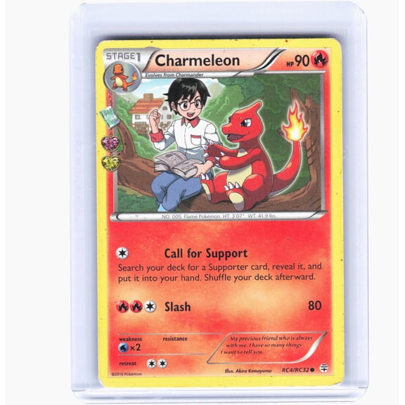 Generations: Radiant Collection Charmeleon Non-Foil Common (Damaged) #RC4/RC32