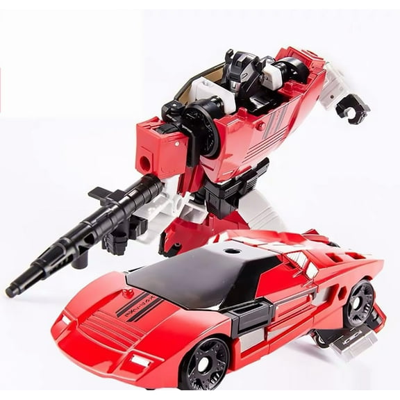 Generations War for Cybertron Siege Deluxe Class WFC-S35 Red Alert/WFC-S10 Sideswipe/WFC-S9 Hound Action Figure Alloy Manual Assemble Collectible Mode Gifts, Multicolor