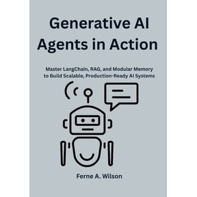 Generative AI Agents in Action: Master LangChain, RAG, and Modular Memory to Build Scalable, Production-Ready AI Systems, (Paperback)