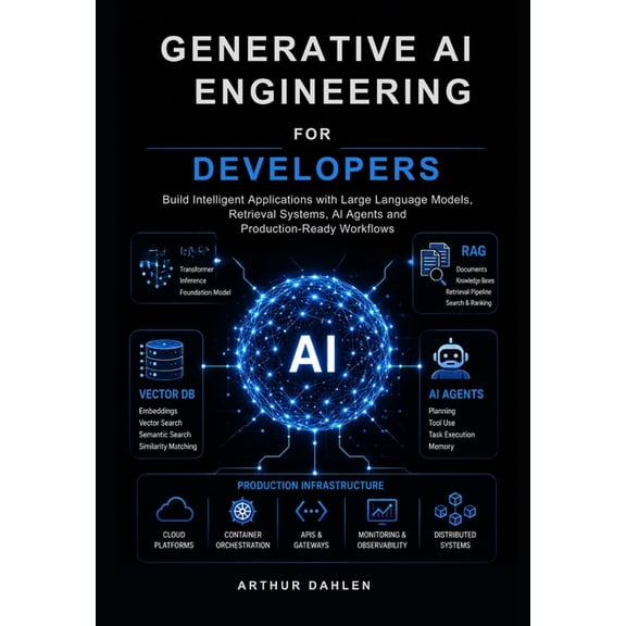 Generative AI Engineering for Developers: Build Intelligent Applications with Large Language Models, Retrieval Systems, , (Paperback)