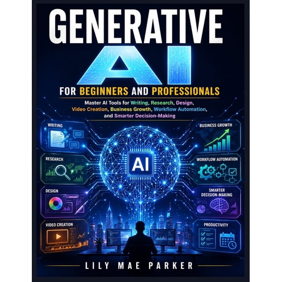 Generative AI for Beginners and Professionals: Master AI Tools for Writing, Research, Design, Video Creation, Business G, (Paperback)