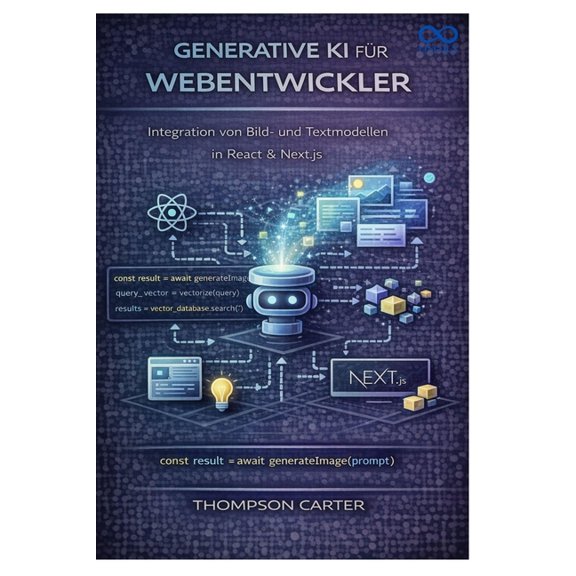 Generative KI fr Webentwickler: Integration von Bild- und Textmodellen in React & Next.js, (Paperback)