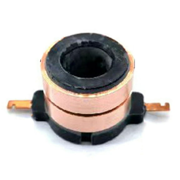 Generator Collector Copper Head Slip Ring Copper Ring 33.7x17.9x9(29.7)mm 2 Ring