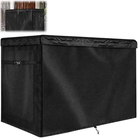 Generator Cover, Waterproof 210/420/600D Oxford Fabric & Secure Windproof Design, Portable Outdoor Generator Protector for Home RV Camping