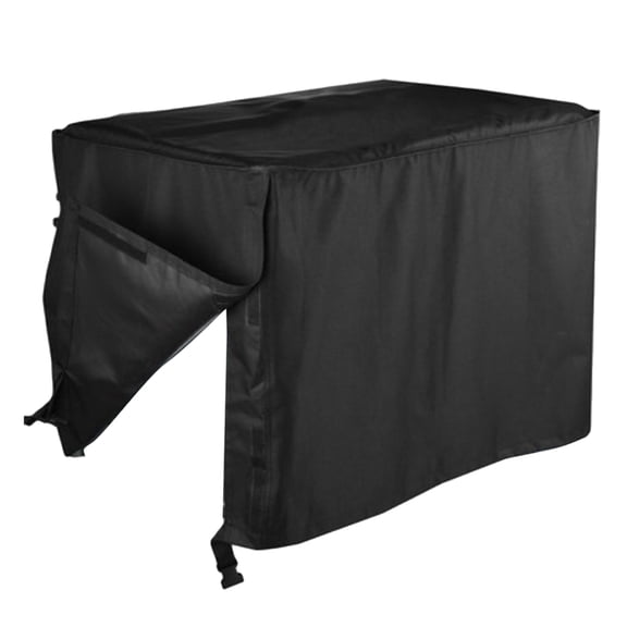 DEEPCRAFF Universal Outdoor Generator Cover Black Heavy Duty Waterproof Oxford Cloth with Ventilation