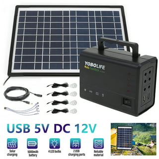 7W Greenhouse USB Solar Exhaust Fan Power Bank Mini Solar Panel