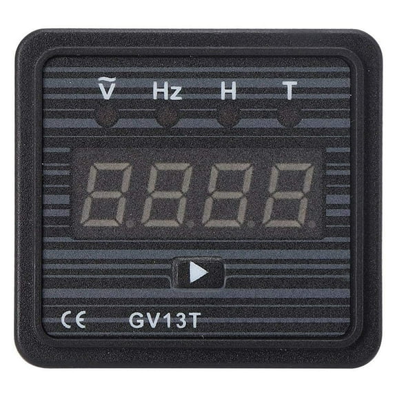 Generator Digital Voltage V Hz Hour Time Led Meter Gauge 3 In1 Gv13T 220V 230V