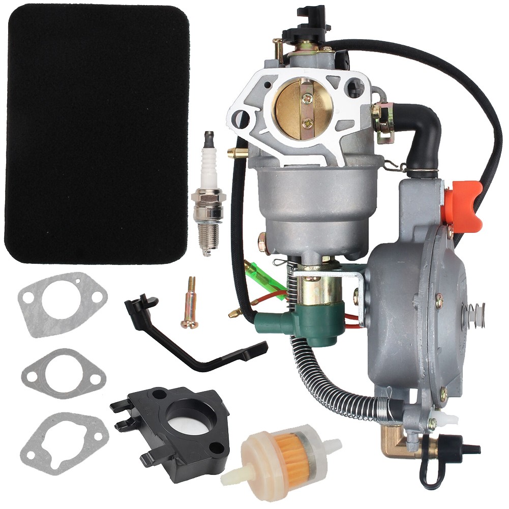 Generator Dual Fuel Carburetor Compatible with LPG CNG Conversion kit 4