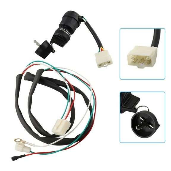 Generator Ignition Key Switch Electric Start Switch For 170F/178F/186F Generator For Water Pump Power Tool Accessories