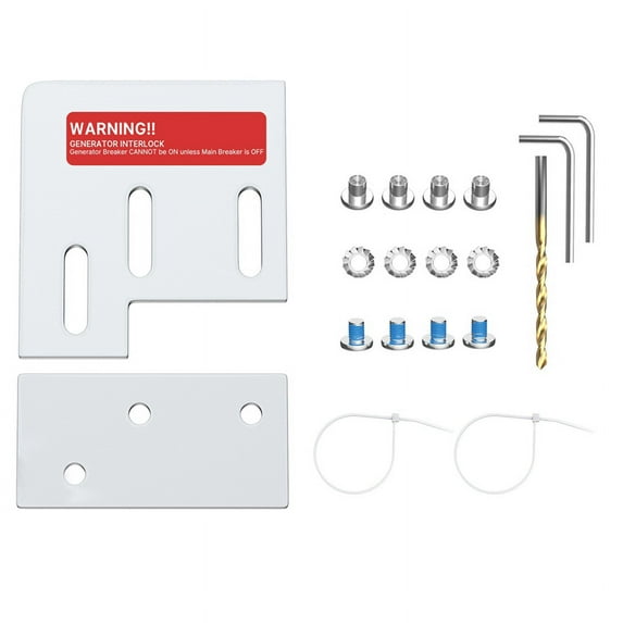 Generator Interlock Generator Control Link Hardware Breaker Panel Switch 150 or 200A Breaker Box