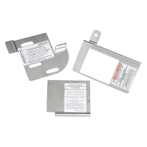 Generator Interlock Kit 240V 2 Pole - Square D HOMCGK2C Compatible QOM1/QOM2 150-225A - Transfer Switch for Emergency Power