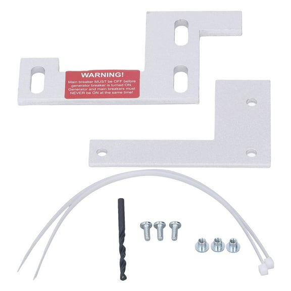Generator Interlock Kit Aluminum Alloy Main and Generator Circuit Breaker Interlock Panel