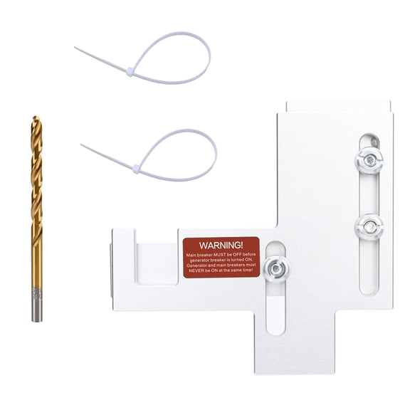 Generator Interlock Kit Compatible with Siemens or Murray 150 or 200 Amp Panels, 7/8-1 1/4 inches Spacing Between Main and Branch Breaker, Electrical Interlocking Panel.