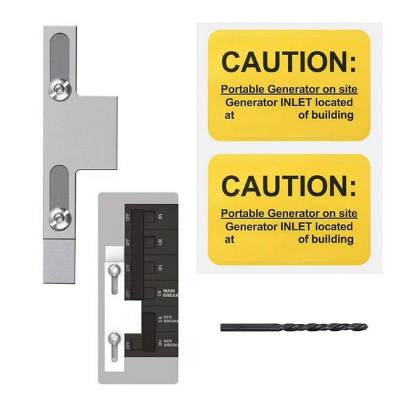 Generator Interlock Kit For Homeline Meter Main 150 200 Amp Breaker Square D