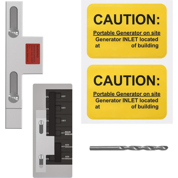 Generator Interlock Kit Stainless Steel 1 Pack