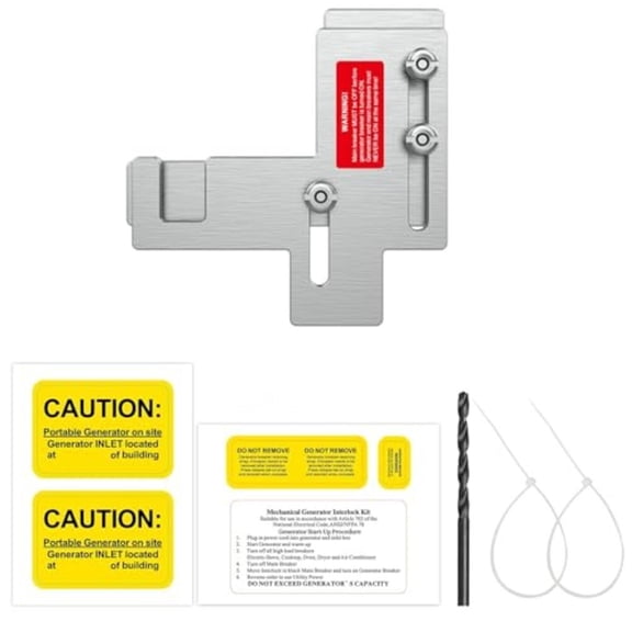 Generator Interlock Kits Compatible With For Siemens 150& 200Amp Panels (Sie-P2)