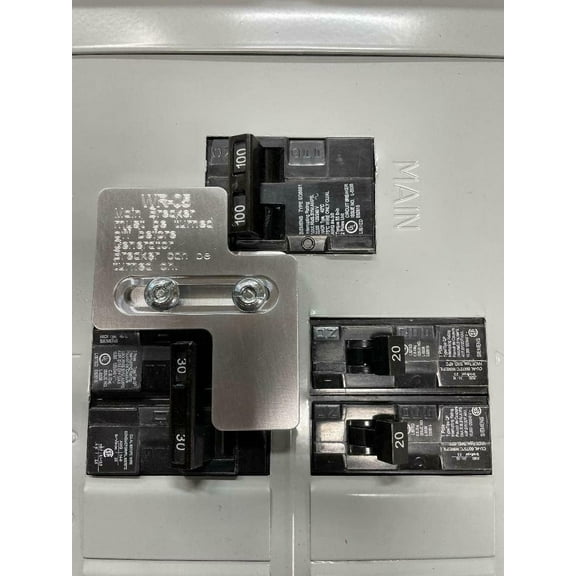 Generator Interlock WR-5 Compatible with Siemans or Murray 100 amp panel