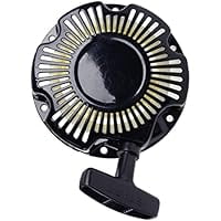 Generator Recoil Starter Assembly, Pull Start Replacement Compatible with UNITED-POWER GG1300 1000-1300W 2.4HP 87CC Generators, Type 2