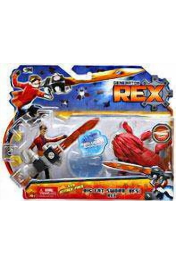 Generator Rex Evo Attack Pack Rex Action Figure (Big Fat Sword BFS)