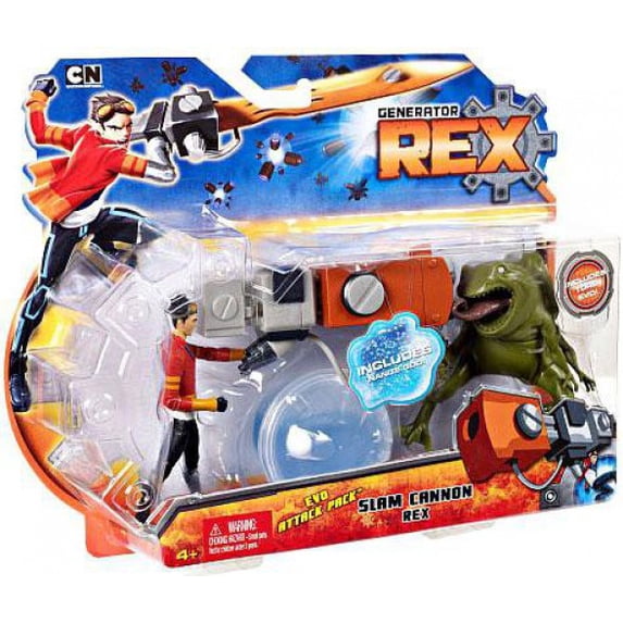 Generator Rex Evo Attack Pack Rex Action Figure (Slam Cannon)
