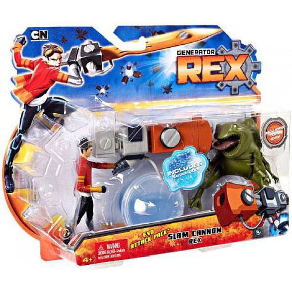 Generator Rex Evo Attack Pack Rex Action Figure (Slam Cannon)