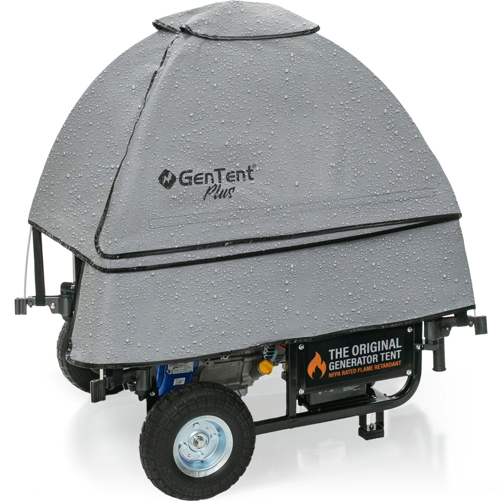 GenTent Plus Gray Waterproof Generator Running Cover Kit