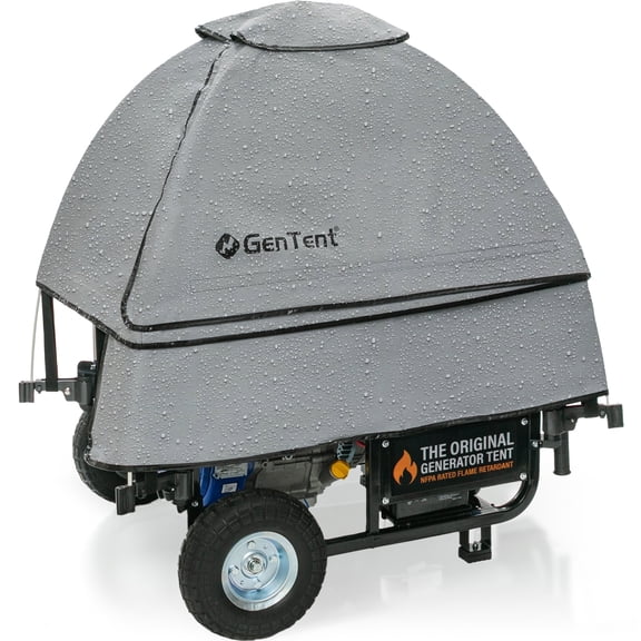 Generator Running Cover - Universal Kit (Standard, Grey) - for Open Frame Portable Generators
