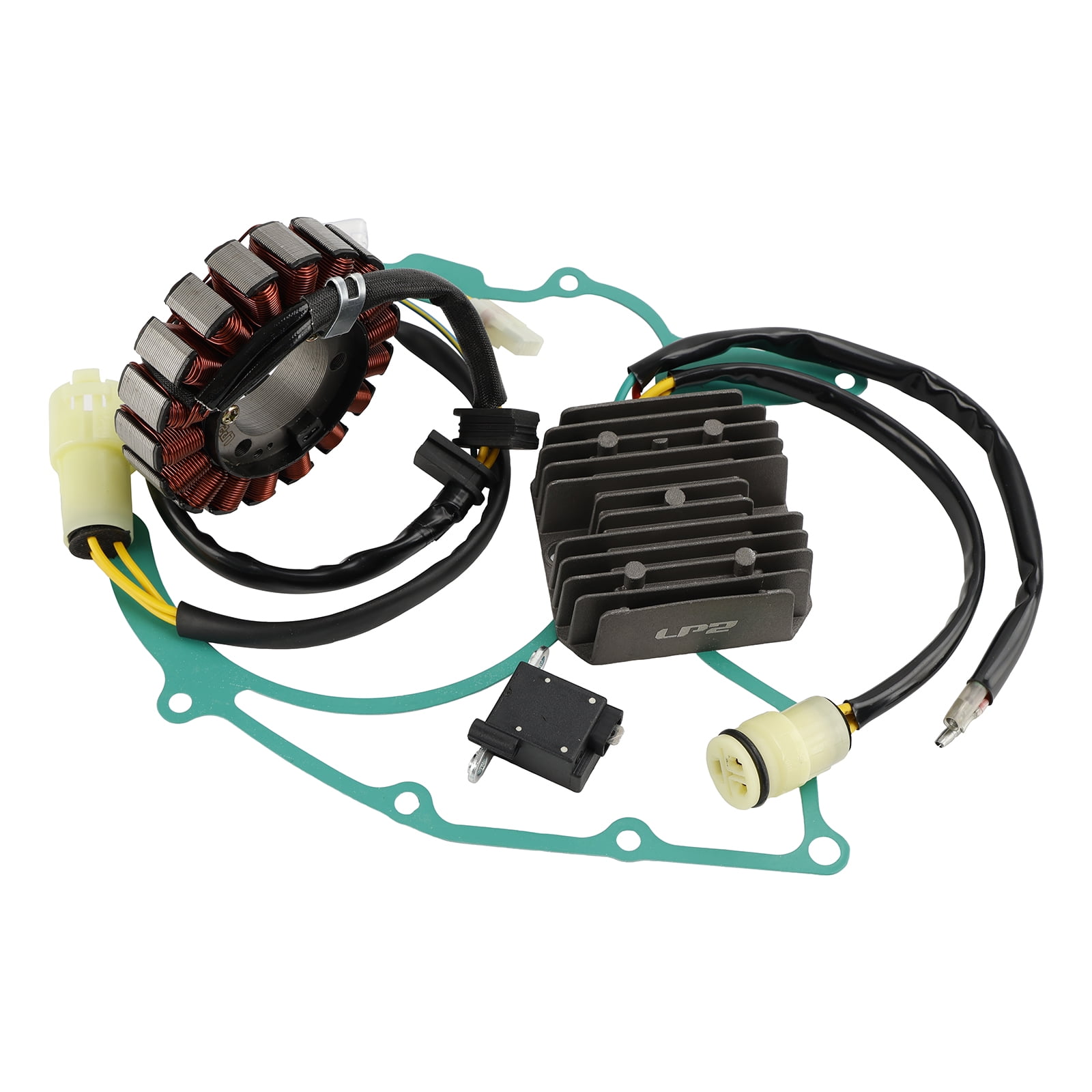 tama77401312imai369 12/15　HONDA EX300 HONDA TRX300EX, 300EX 300X ENGINE MAGNETO STATOR LEFT SIDE