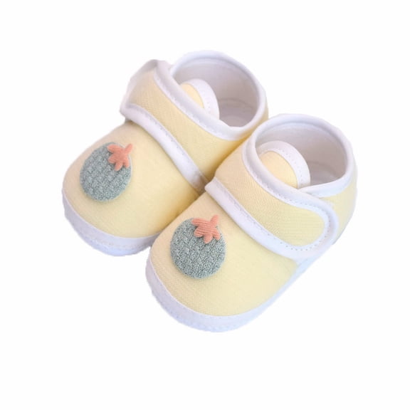 Generic 0 to 1 Years Toddler Shoes Baby Shoes Toddler Shoes Soft Bottom Spring and Autumn Baby Cloth Shoes Baby Shies