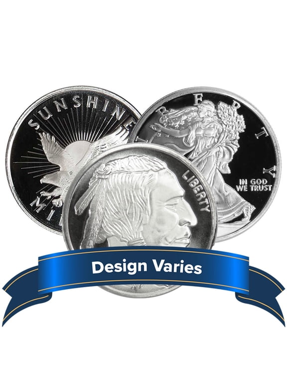 Generic 1/2 oz Silver Rounds .999 Fine